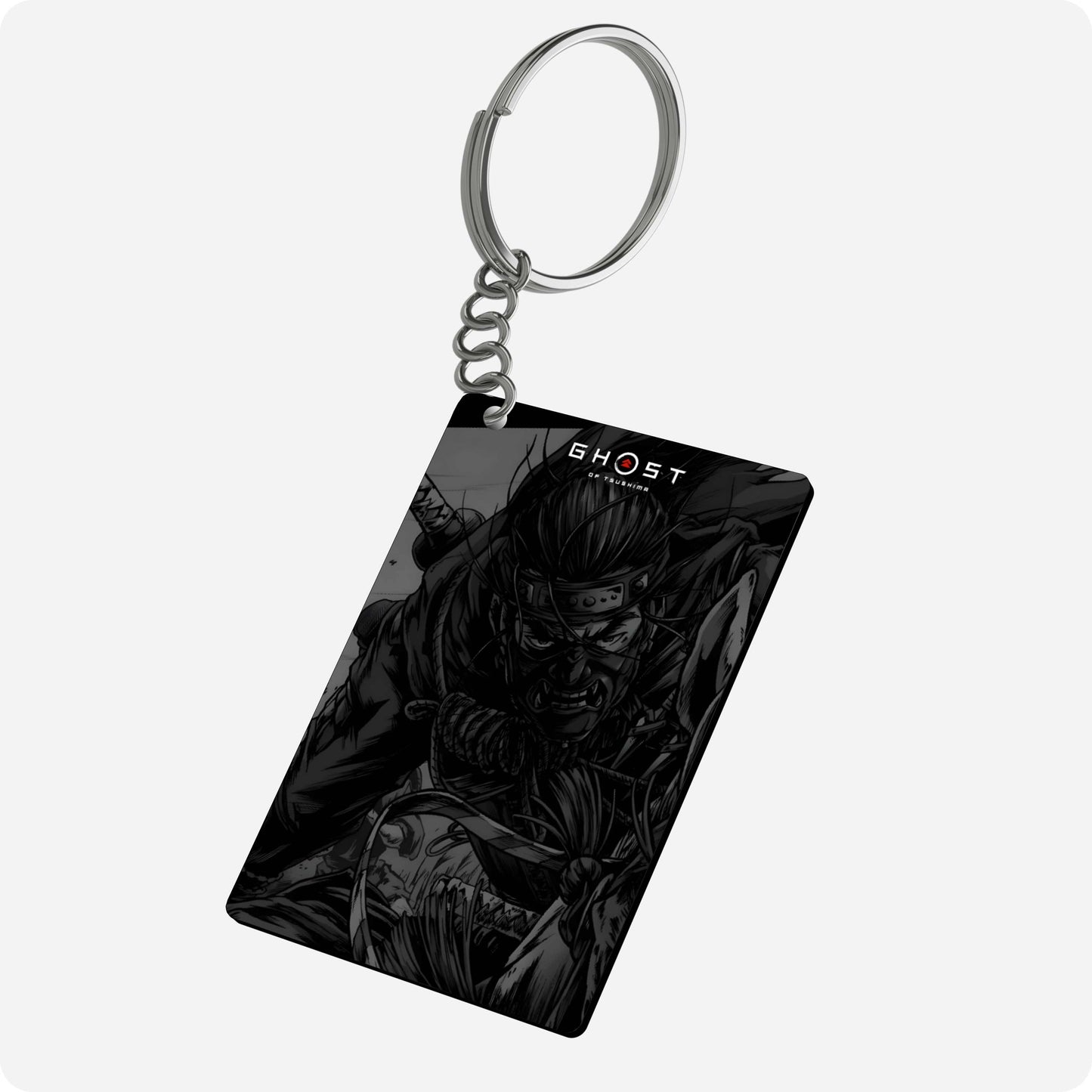 Ghost of Tsushima Game Keychain – Samurai’s Honor