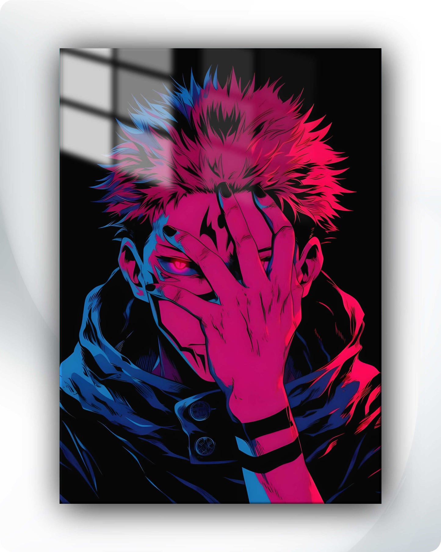 Jujutsu Kaisen Sukuna Metal Poster