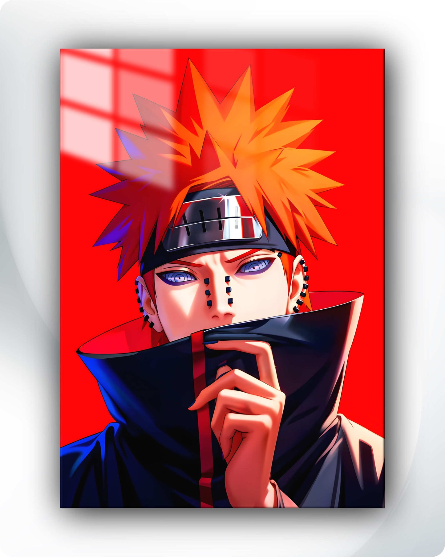 Pain Almighty Push Metal Poster – Naruto Anime