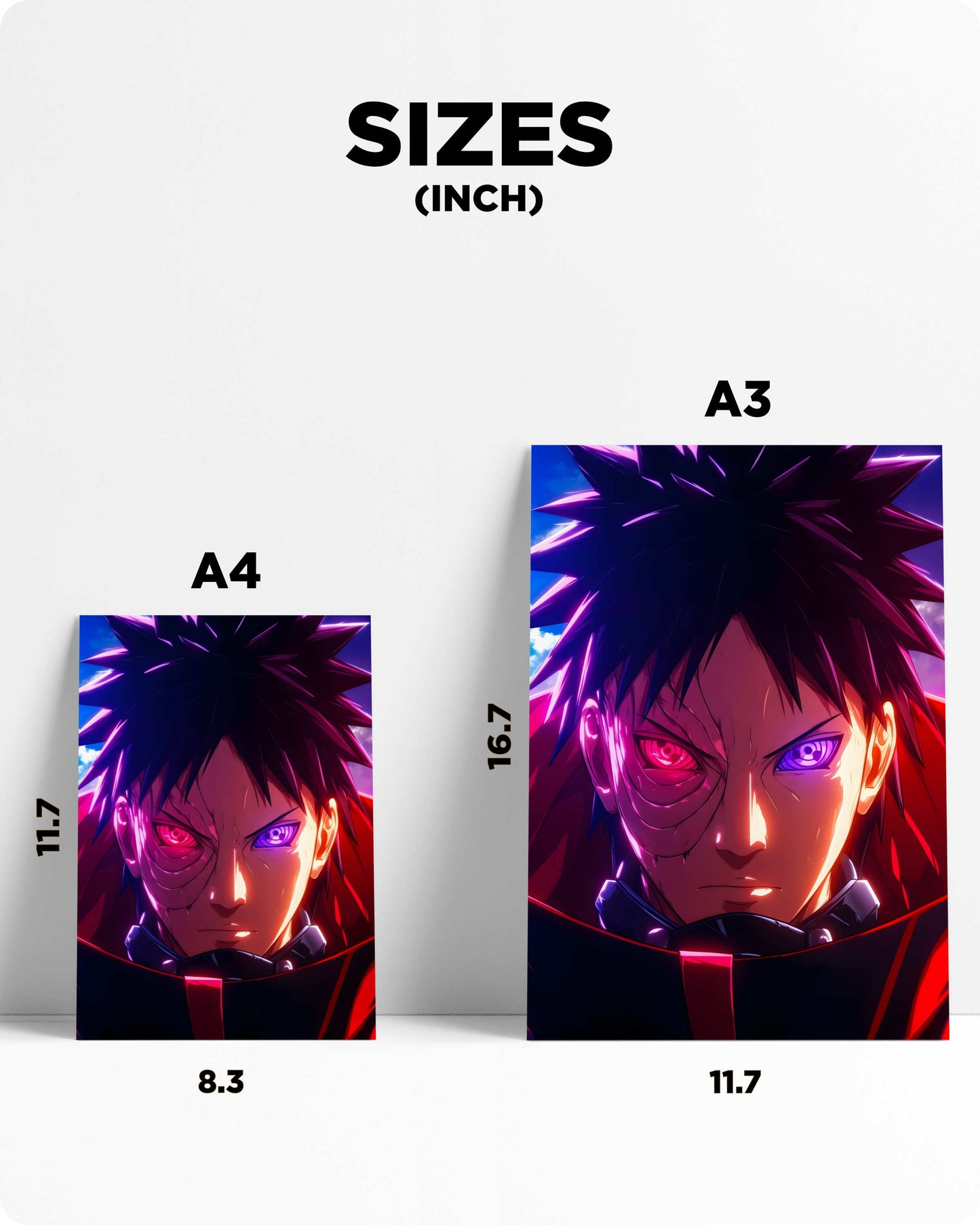 Obito Uchiha Metal Poster – Naruto Anime