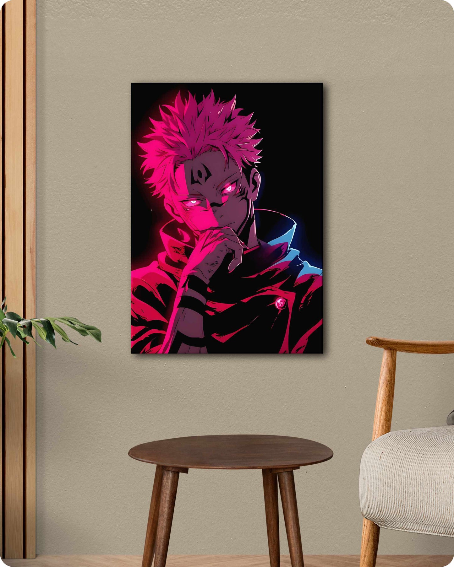 Jujutsu Kaisen Sukuna Metal Poster - King of Curse