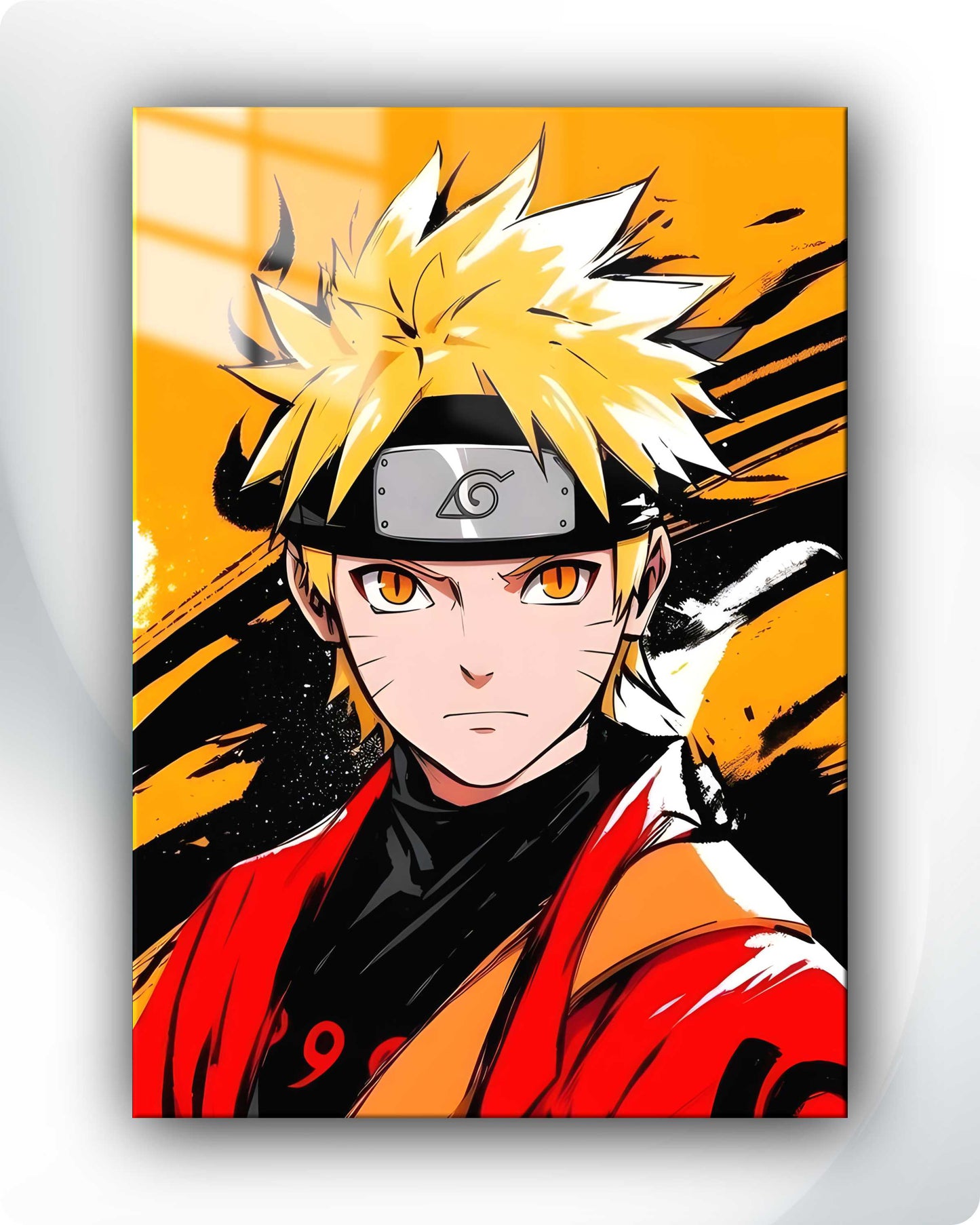 Naruto Uzumaki Sage Mode Metal Poster