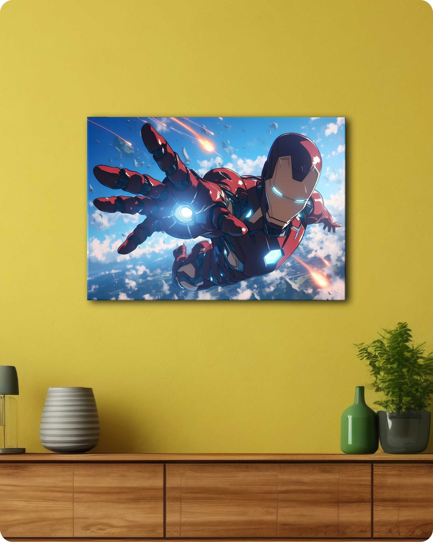 Iron Man Metal Poster – Marvel Superhero