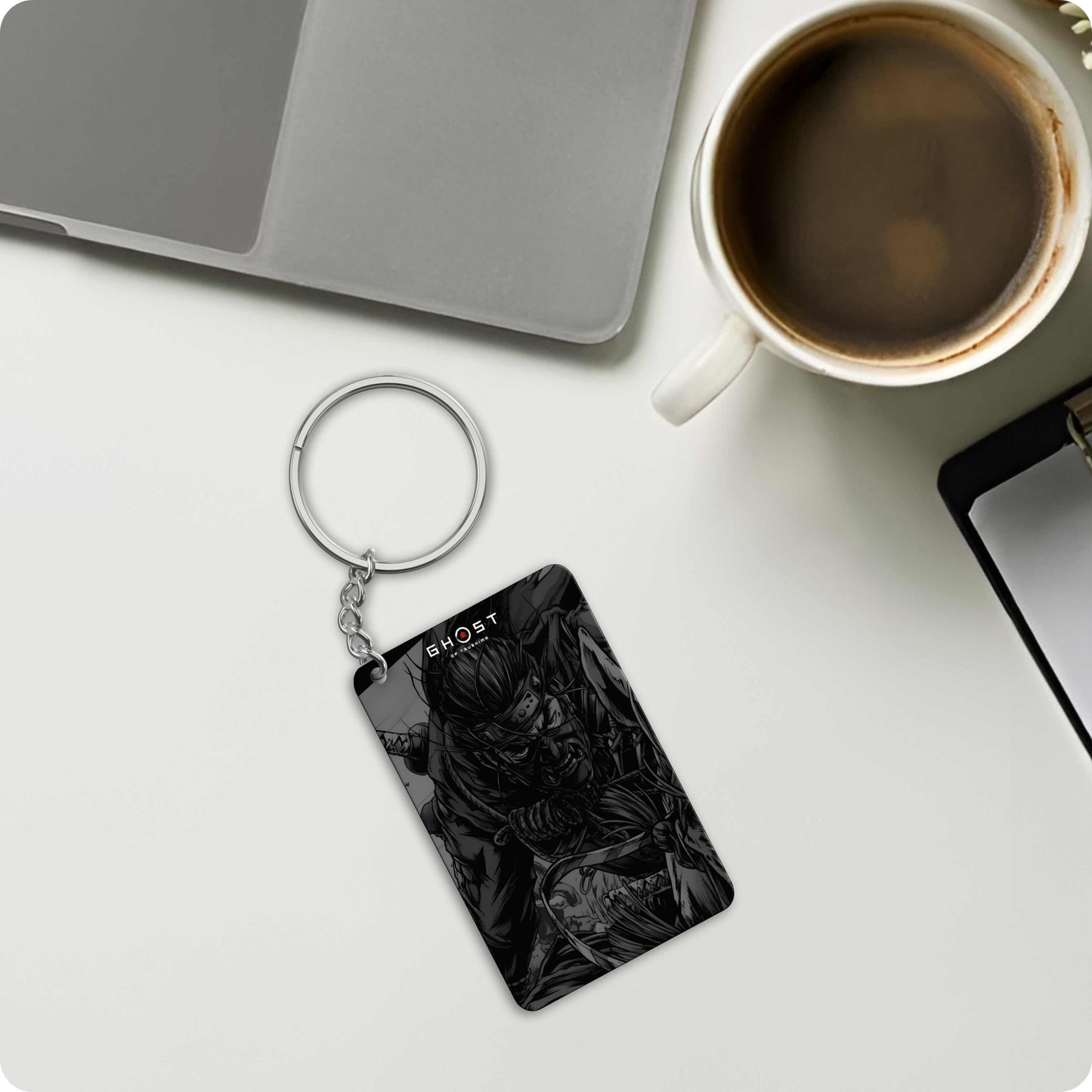 Ghost of Tsushima Game Keychain – Samurai’s Honor