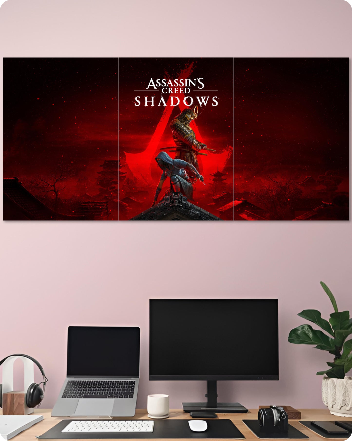 Assassin’s Creed Shadows Game Poster - 3 Piece Split Set | 1x3