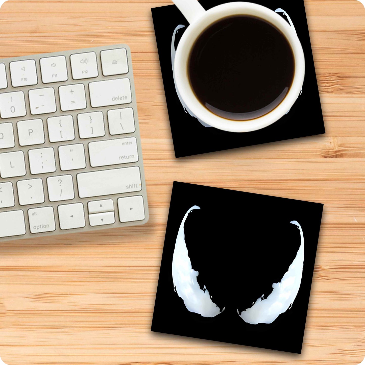 Venom Eyes Coaster - Symbiote Marvel Universe
