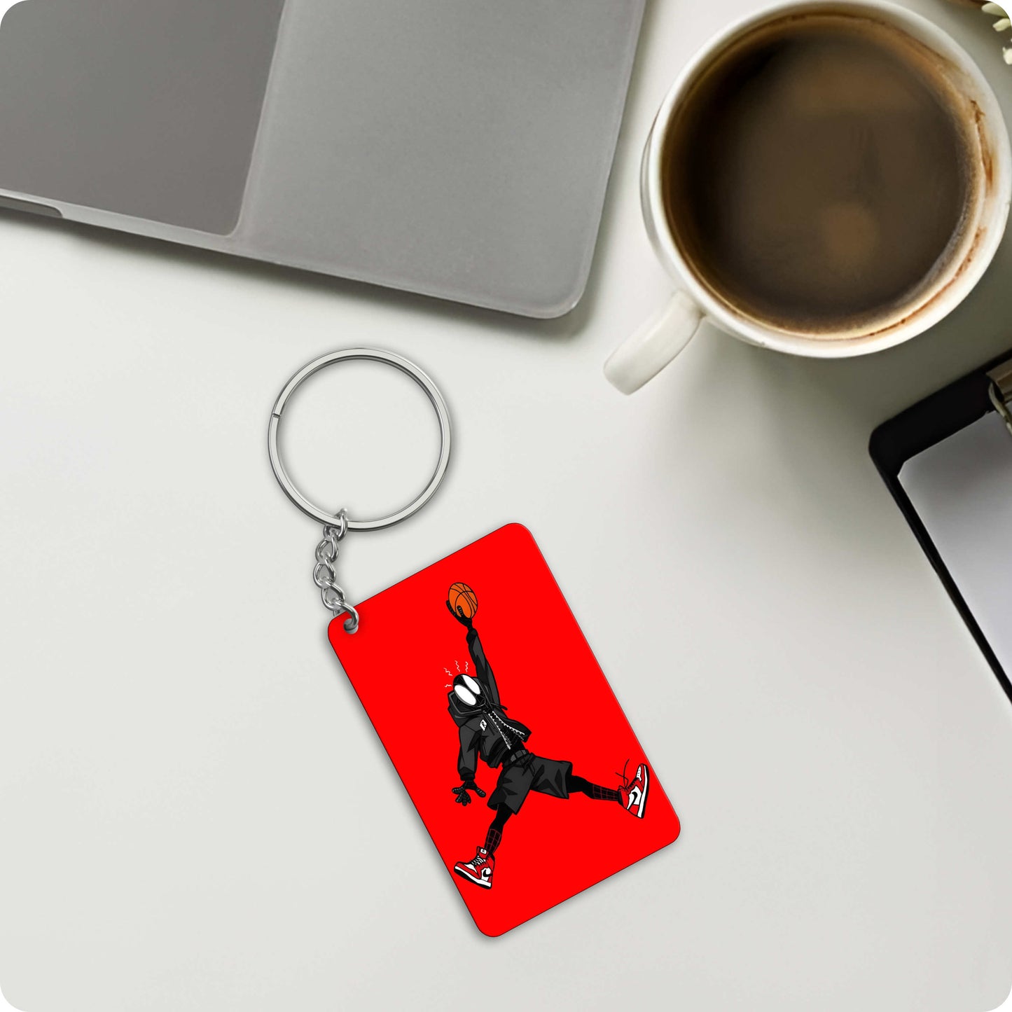 Spider-Man Miles Morales Keychain - Marvel Superhero
