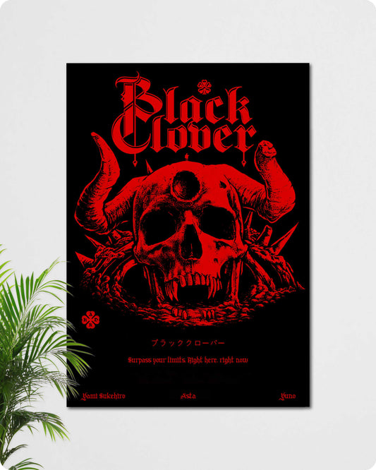 Black Clover Anime Poster - Asta & Yuno