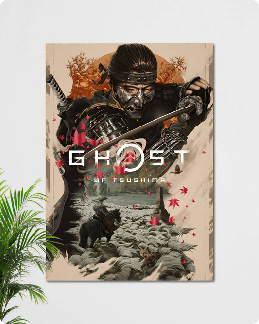 Ghost of Tsushima Game Poster