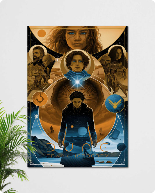 Dune Paul Atreides Poster – Sci-Fi Movie