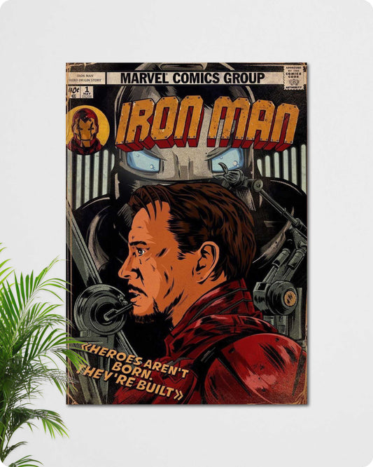 Iron Man Poster – Tony Stark Marvel Superhero