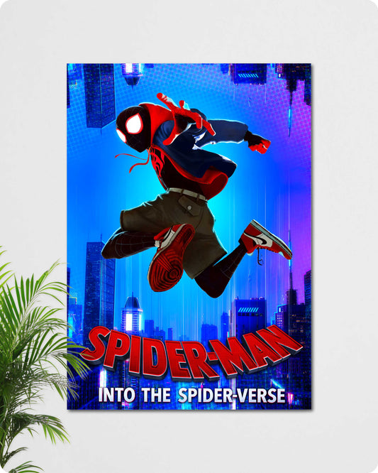 Spider-Man Into the Spider-Verse Movie Poster – Marvel Superhero
