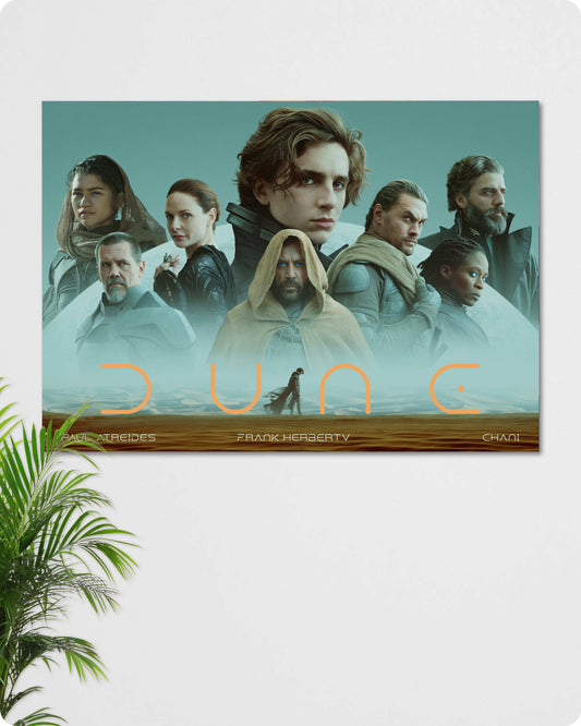 Dune Movie Poster - Paul Atreides