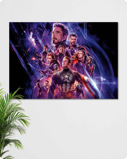 Avengers Endgame Movie Poster - Marvel Superhero