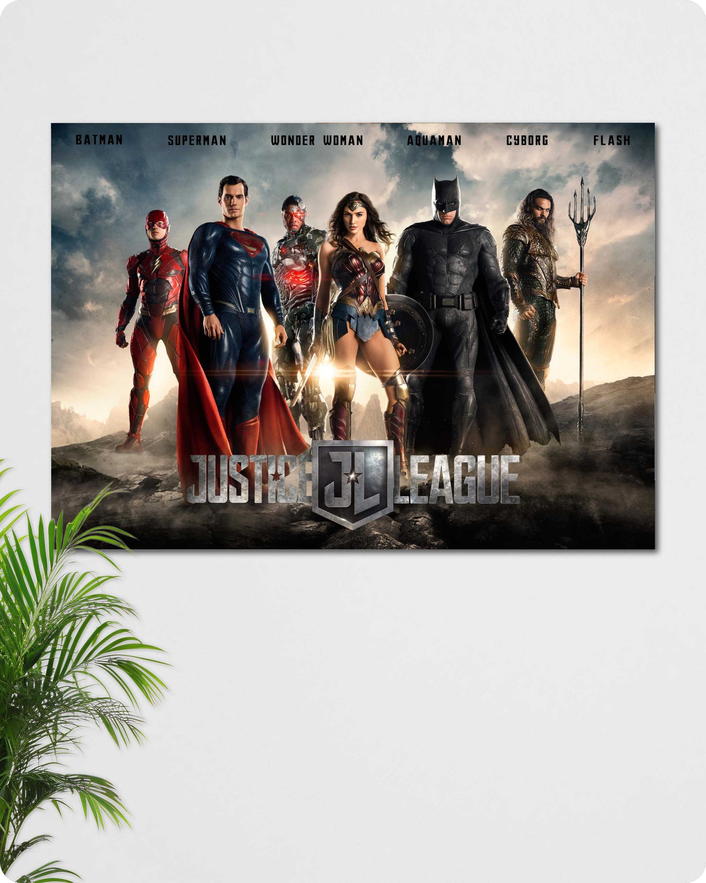 Justice League Movie Poster - DC Superheroes