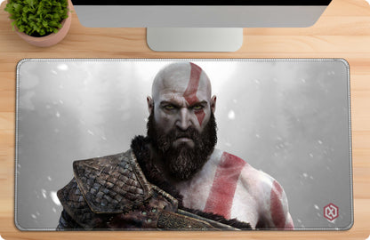 Kratos Game Deskmat – God of War Ragnarok