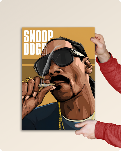 Snoop Dogg Music Poster – Rap Artist
