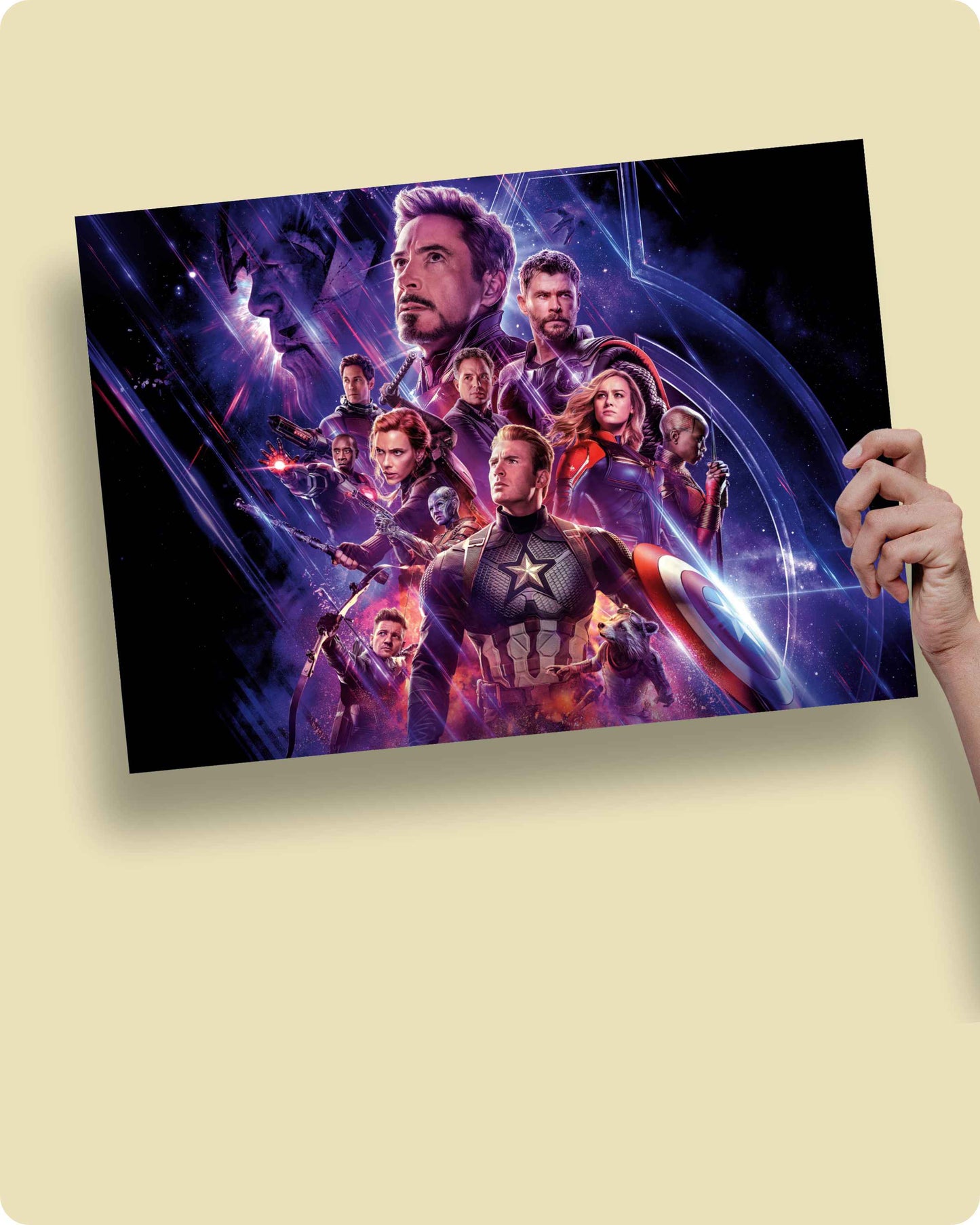 Avengers Endgame Movie Poster - Marvel Superhero