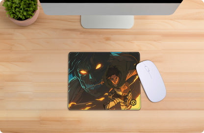 Attack on Titan Anime Deskmat – Eren Yeager & Titan Form