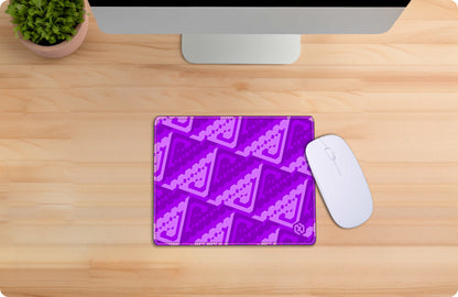 Abstract Pattern Deskmat - Purple Contour
