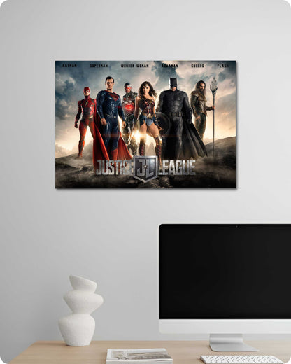 Justice League Movie Poster - DC Superheroes