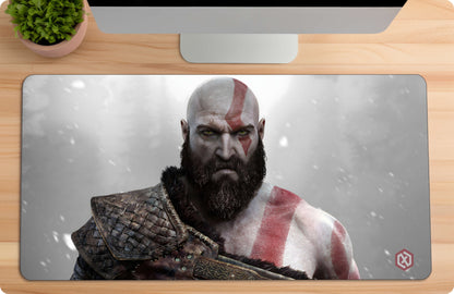 Kratos Game Deskmat – God of War Ragnarok