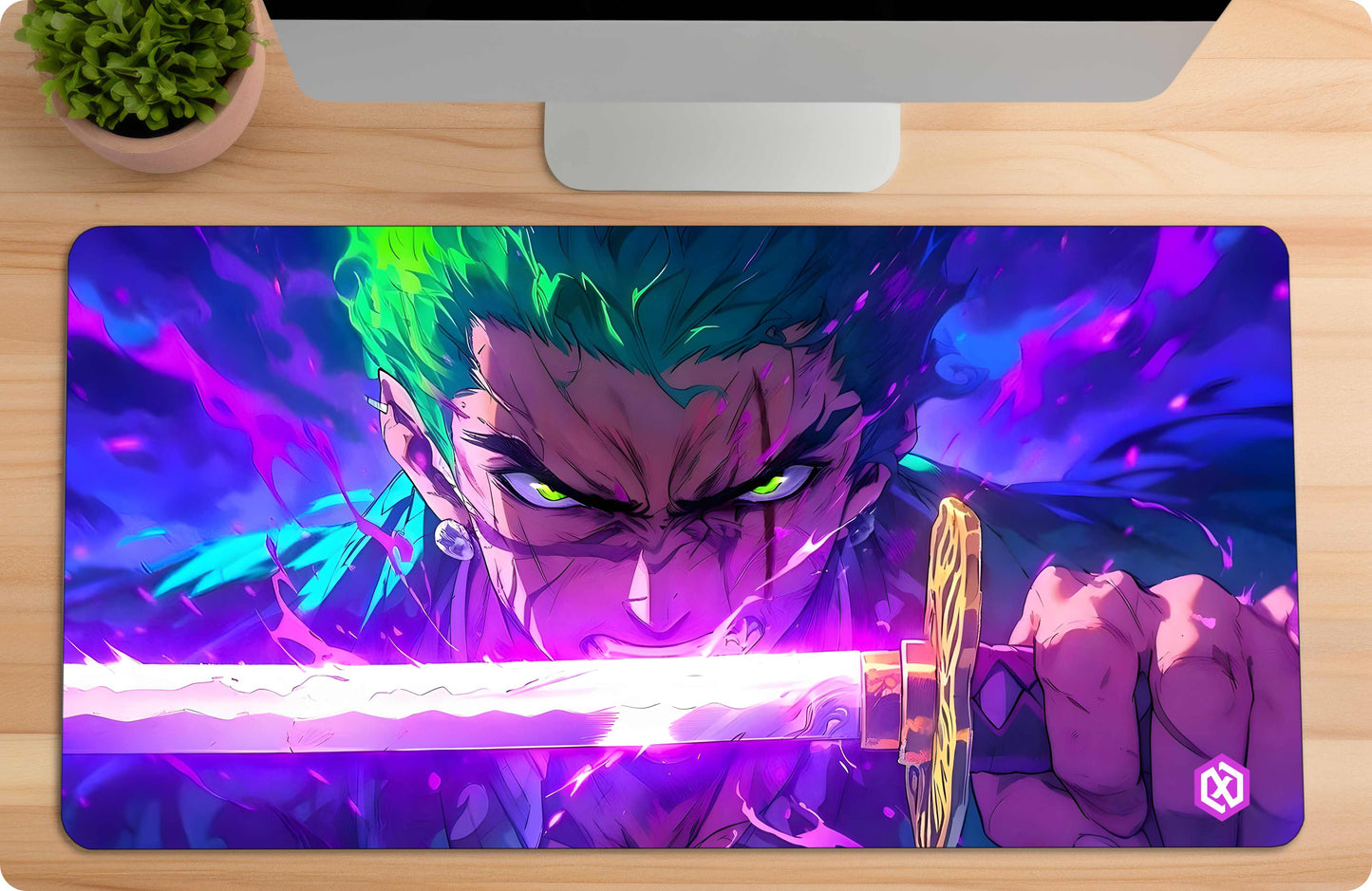 One Piece Zoro Anime Deskmat– Pirate Hunter