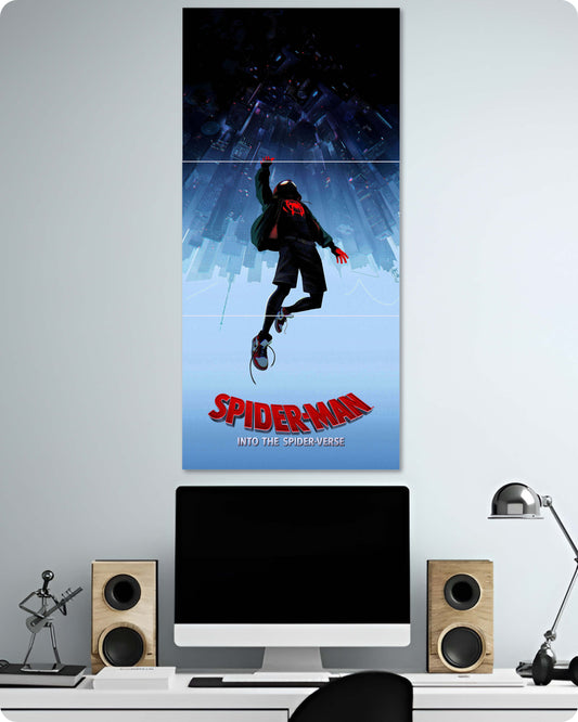 Spider-Man Into the Spider-Verse Poster - 3-Piece Split Set | 3x1