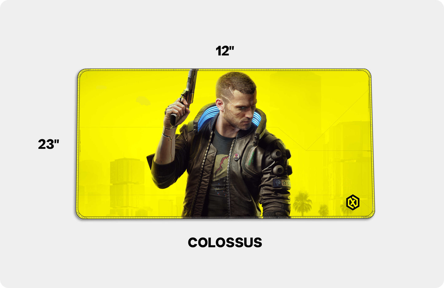 Cyberpunk 2077 Game Deskmat - Johnny Silverhand