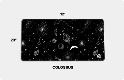 Space Deskmat – Outer Space Planets & Stars Cosmic