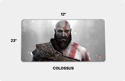 Kratos Game Deskmat – God of War Ragnarok