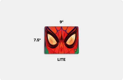 Spiderman Face Superhero Deskmat – Marvel Gaming Setup