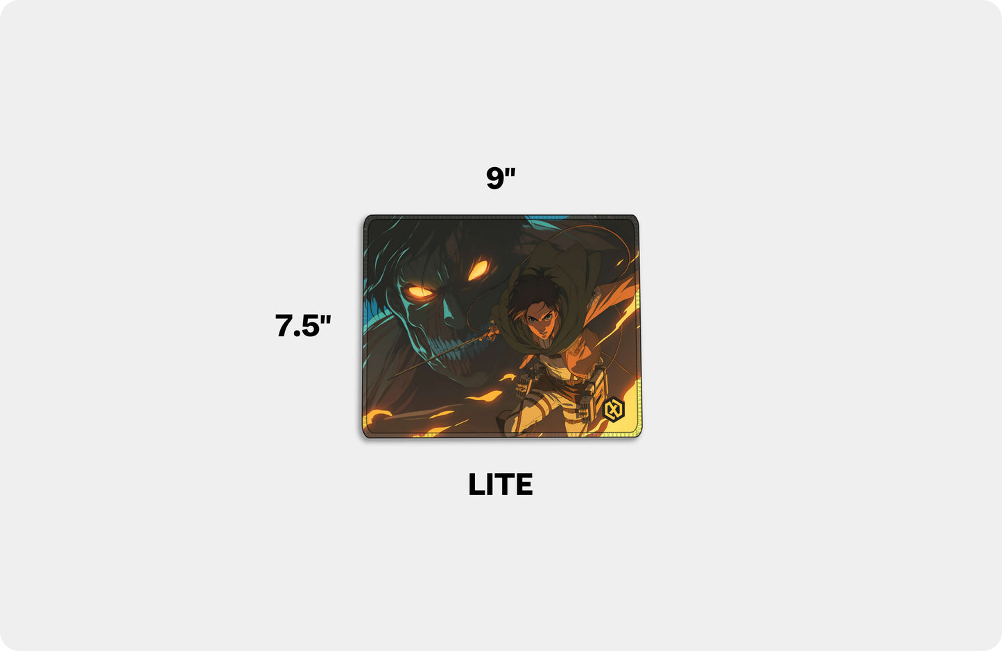 Attack on Titan Anime Deskmat – Eren Yeager & Titan Form