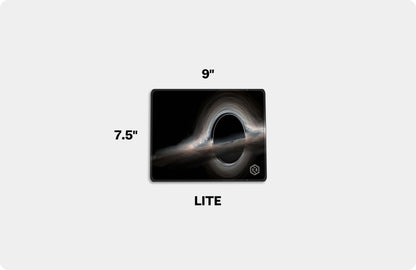 Black Hole Deskmat - Interstellar Inspired