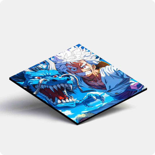 One Piece Gear 5 Luffy vs. Kaido Coaster