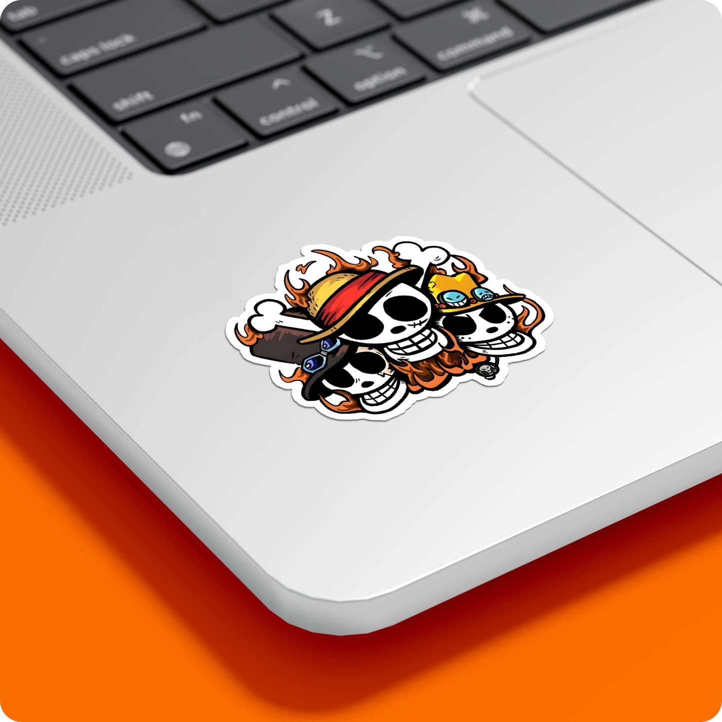 One Piece Luffy, Ace & Sabo Sticker – Pirate Brothers