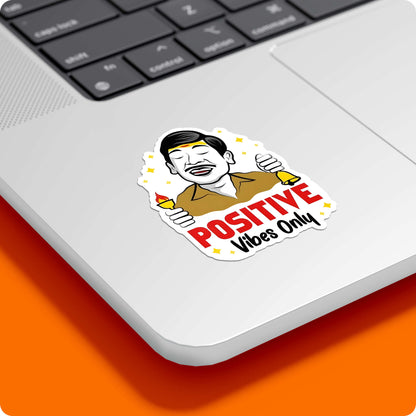 Vadivelu Funny Positive Vibe Only Sticker
