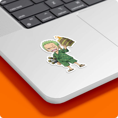 One Piece Zoro Booze Sticker