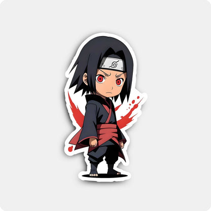 Naruto Itachi Uchiha Sticker – Cute Chibi Version