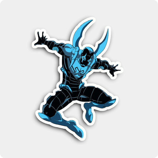 Blue Beetle Sticker – DC Superhero