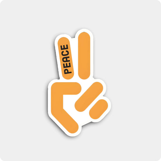 Peace Sign Sticker