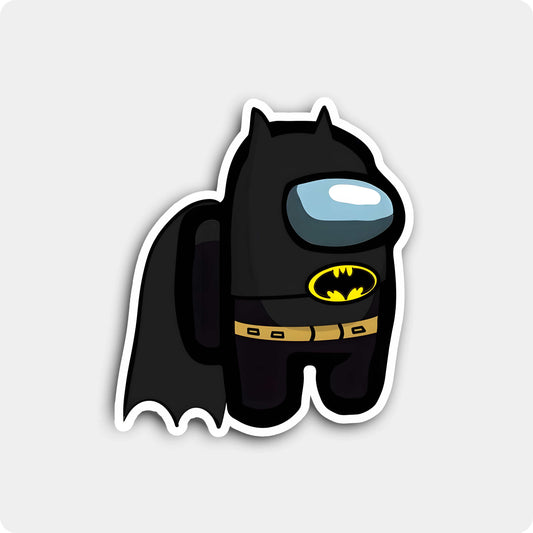 Batman Among Us Style Sticker - DC Impostor