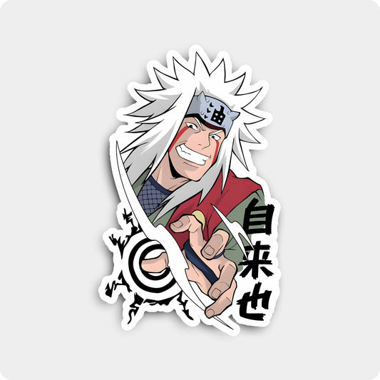 Jiraiya Sensei Sticker - Naruto Anime