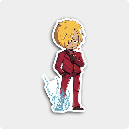 One Piece Sanji Haki Kick Sticker – Diable Jambe
