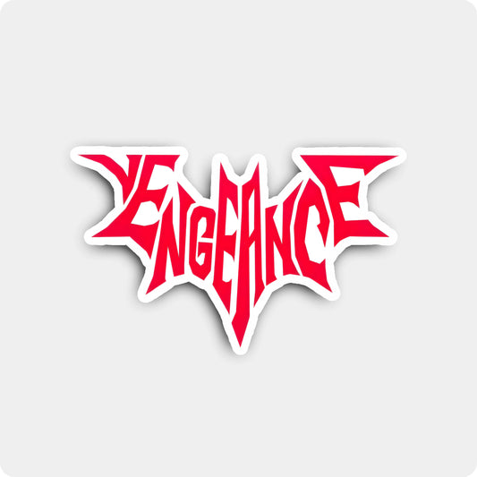 Batman Vengeance logo Sticker - DC Superhero