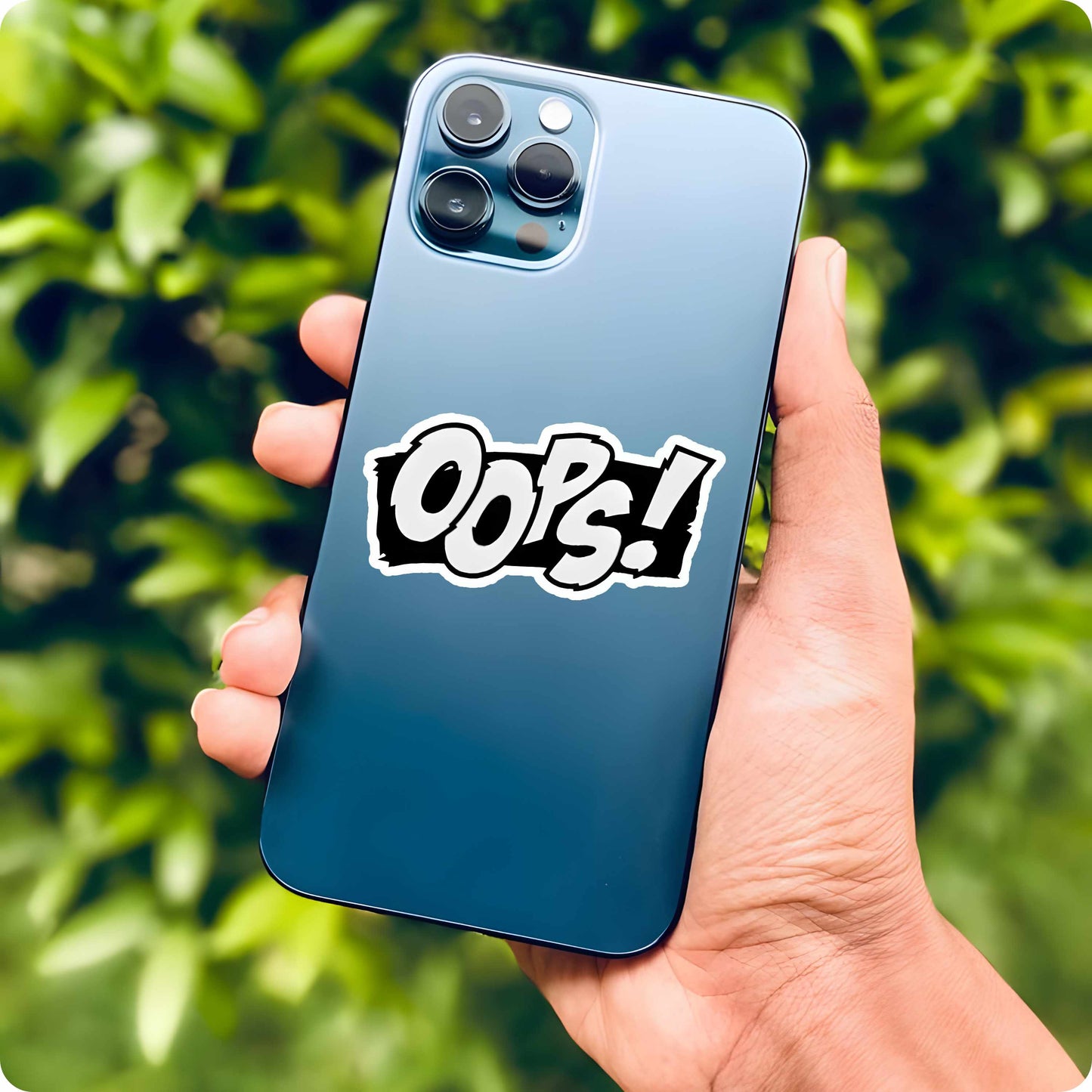 Oops! Funny Sticker - Life's a Glitch
