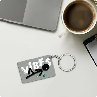 Vibes Keychain – Chill & Music
