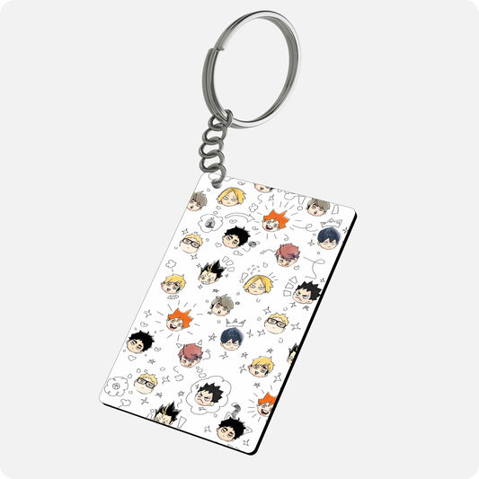Haikyuu!! Chibi Characters Anime Keychain