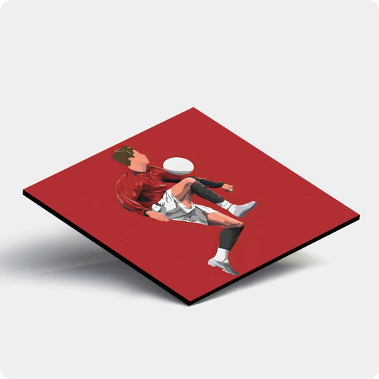 Cristiano Ronaldo Coaster - Football GOAT Art Edition