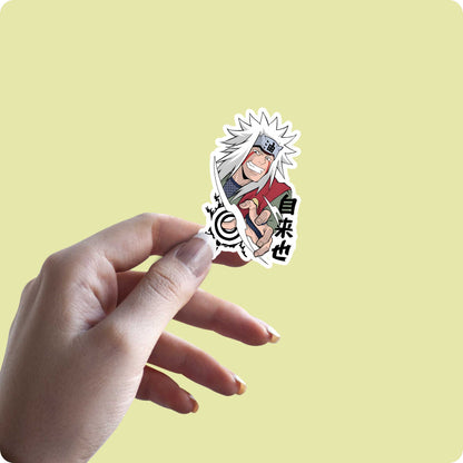 Jiraiya Sensei Sticker - Naruto Anime